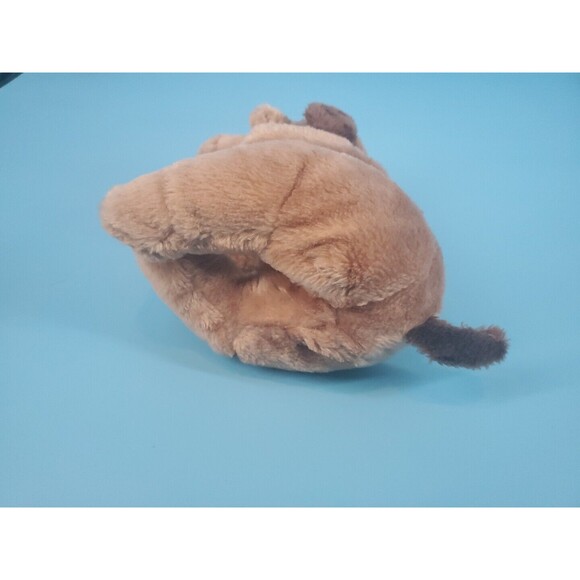 Plush Dog Raffoler 1986  Brown Puppy  Wrinkles Droopy 8"  Stuffed Animal Vintage - Picture 6 of 8
